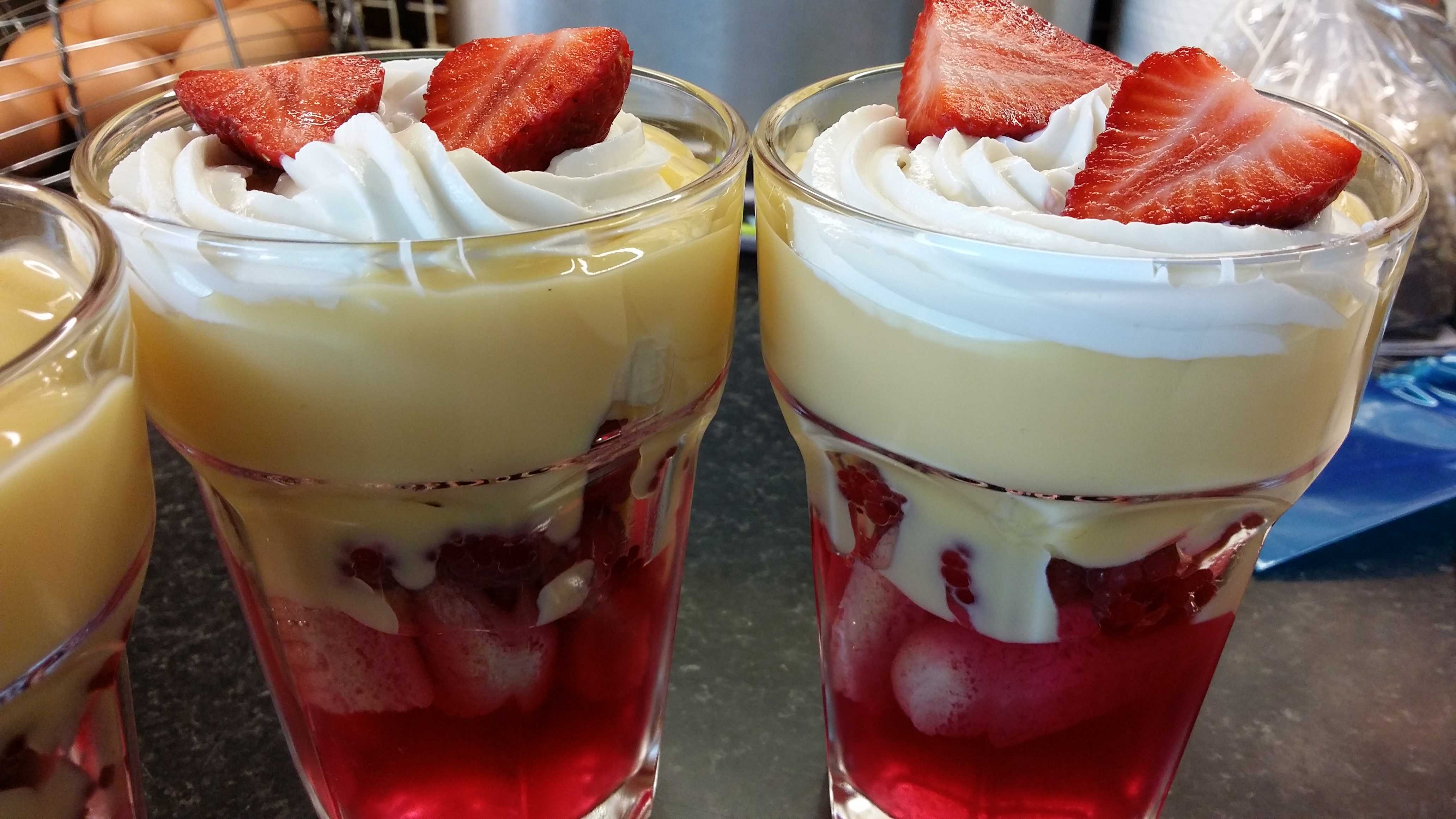 Fresh Fruit Trifle