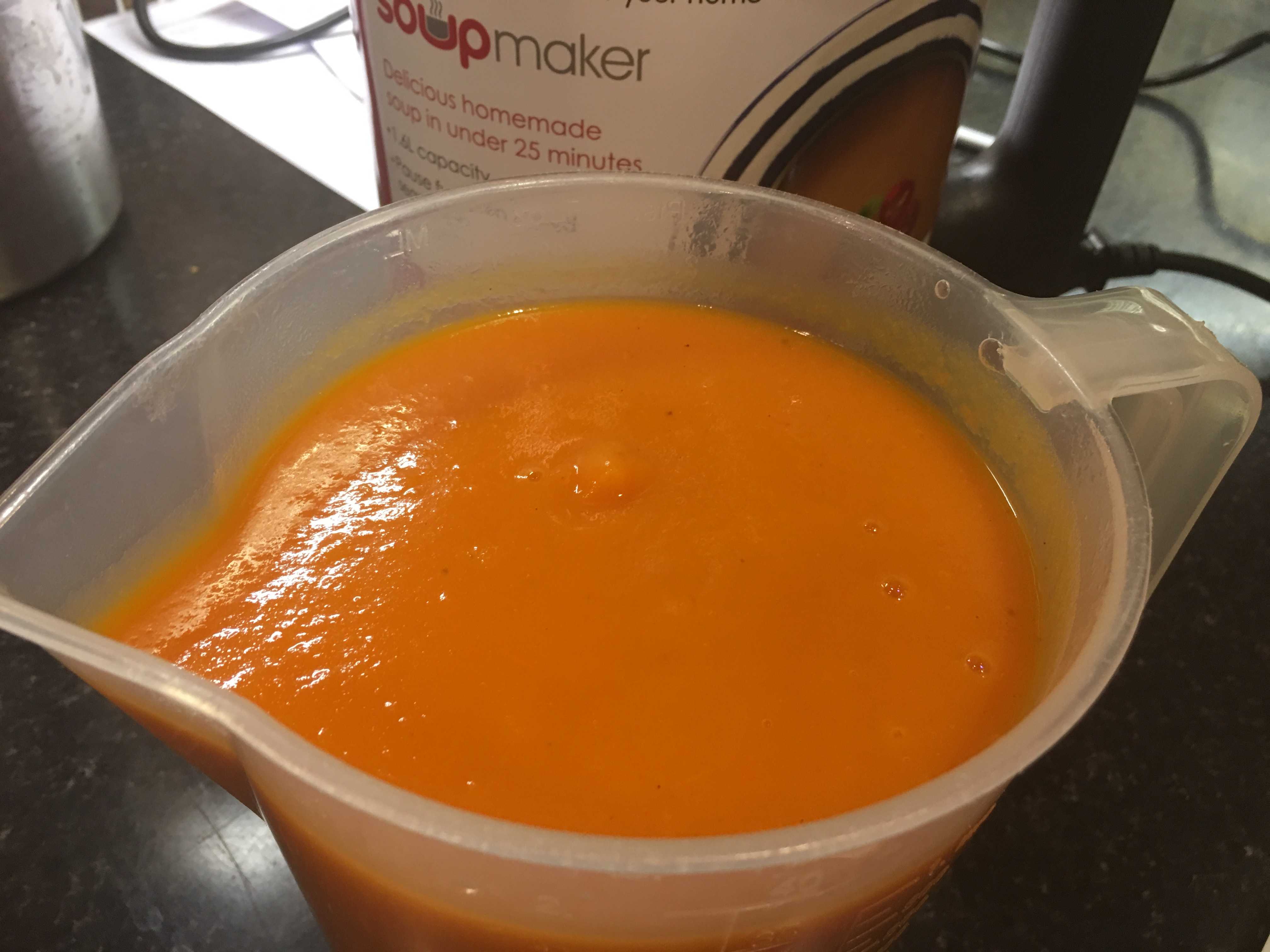 Red Pepper & Butternut Squash Soup Maker Soup