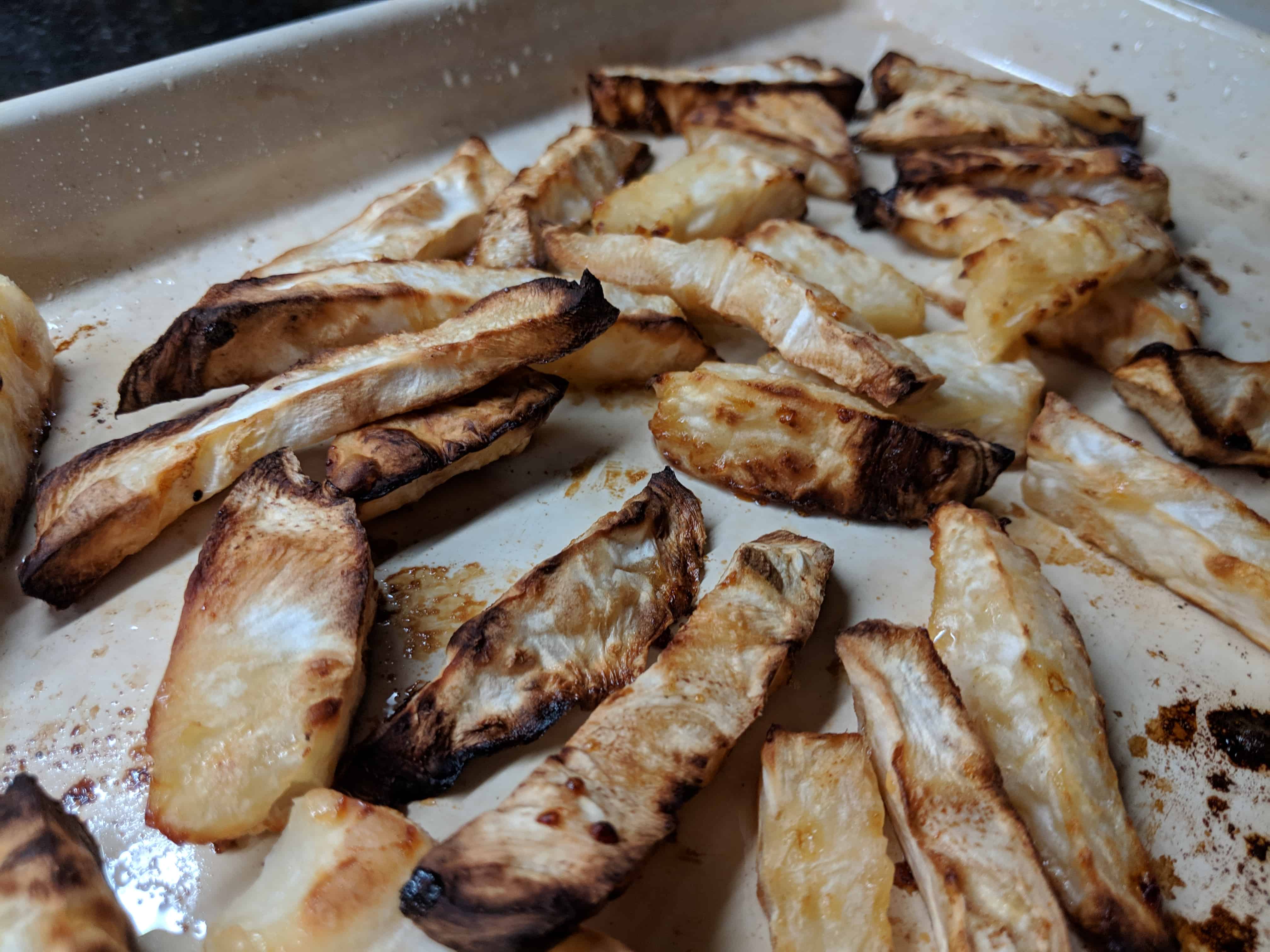 Celeriac chips